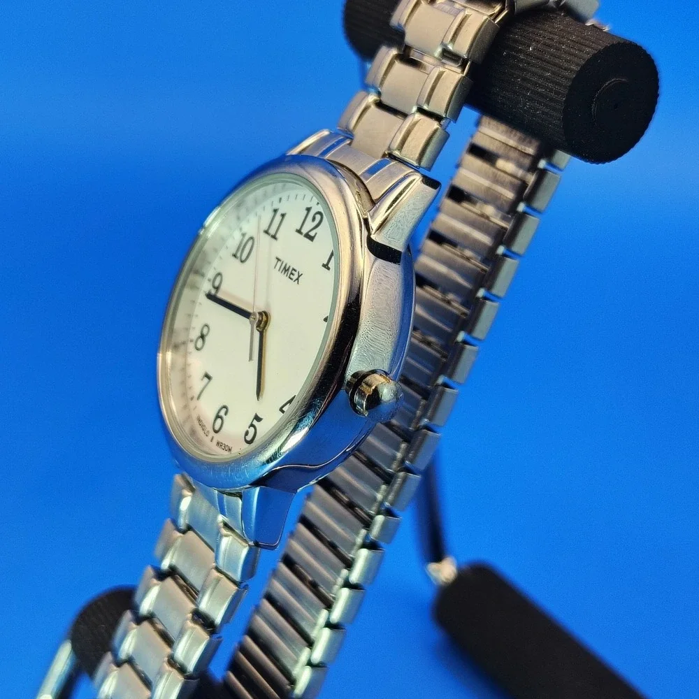2018 Timex Indiglo Easy Reader 30mm Women's Quartz Watch Fits Size 5-8.5‎